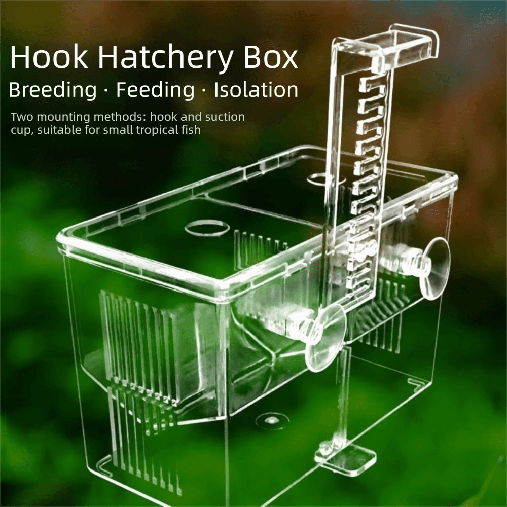 Aquarium Fish Medicine - Highly Transparent Fish Breeding Box Acrylic