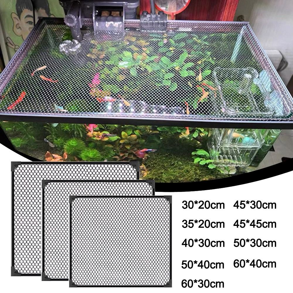 Aquarium Fish Net - Durable Magnetic Fish Tank Lid Cover