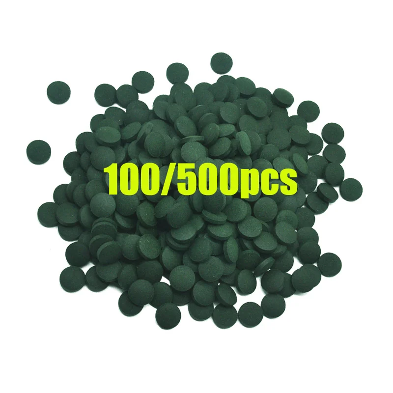 100pcs High Purity Spirulina T - Fish Food Flake review and price