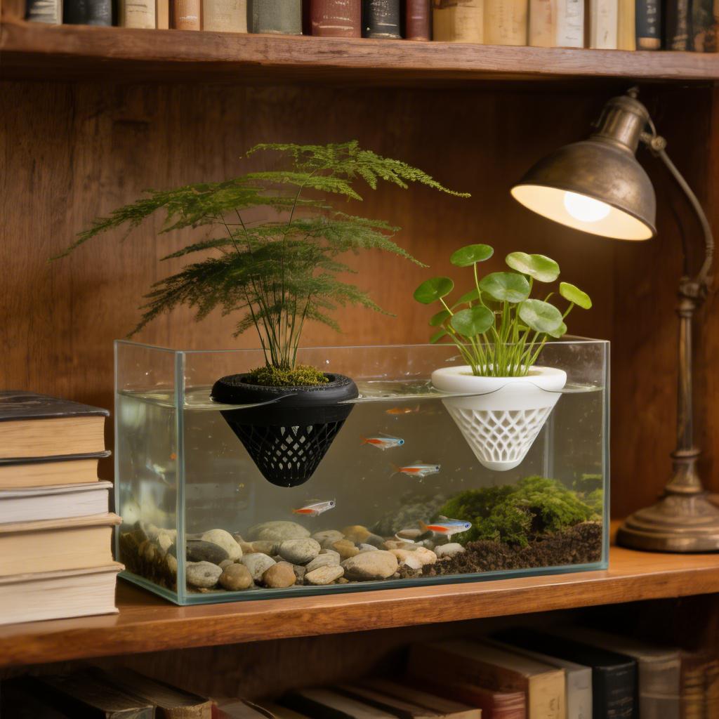 2PCS Floating Aquarium Plant H - Aquarium Fish Escape review and price