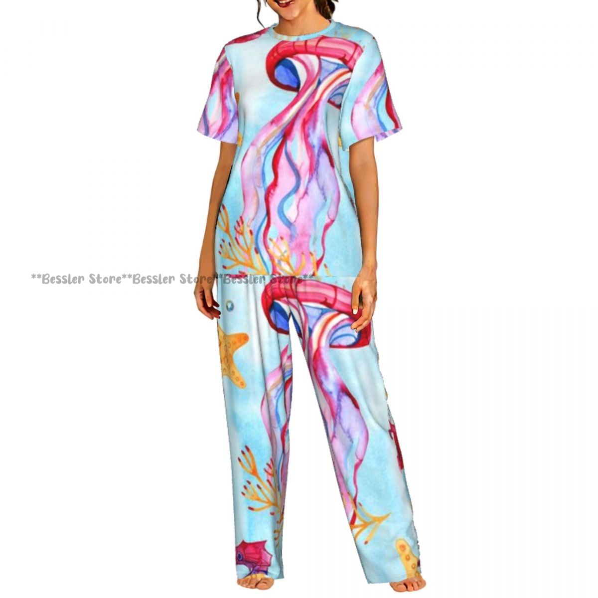 Women's 2-piece set Tropical A - Aquarium Fish Exotic review and price