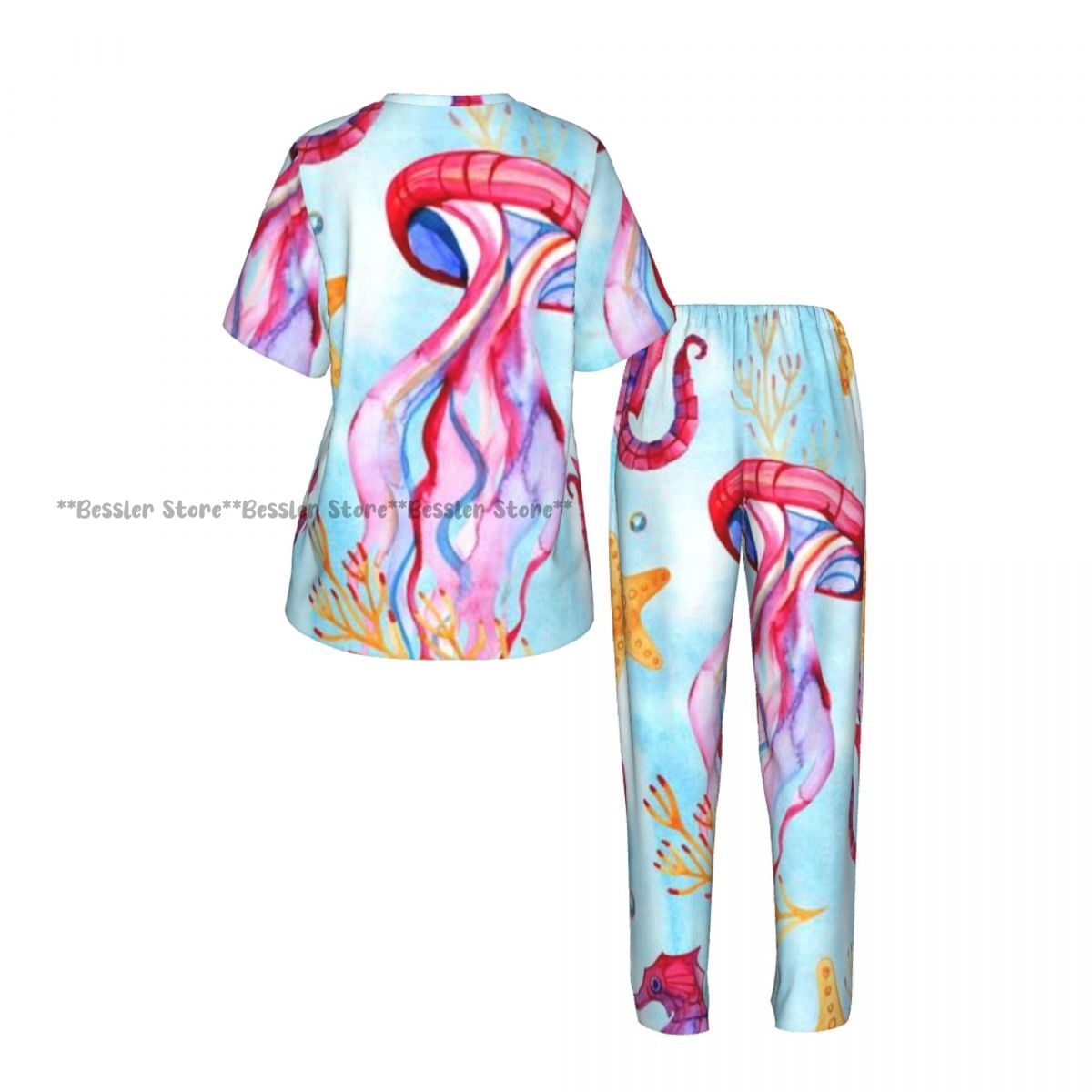 Women's 2-piece set Tropical A - Aquarium Fish Exotic review and price
