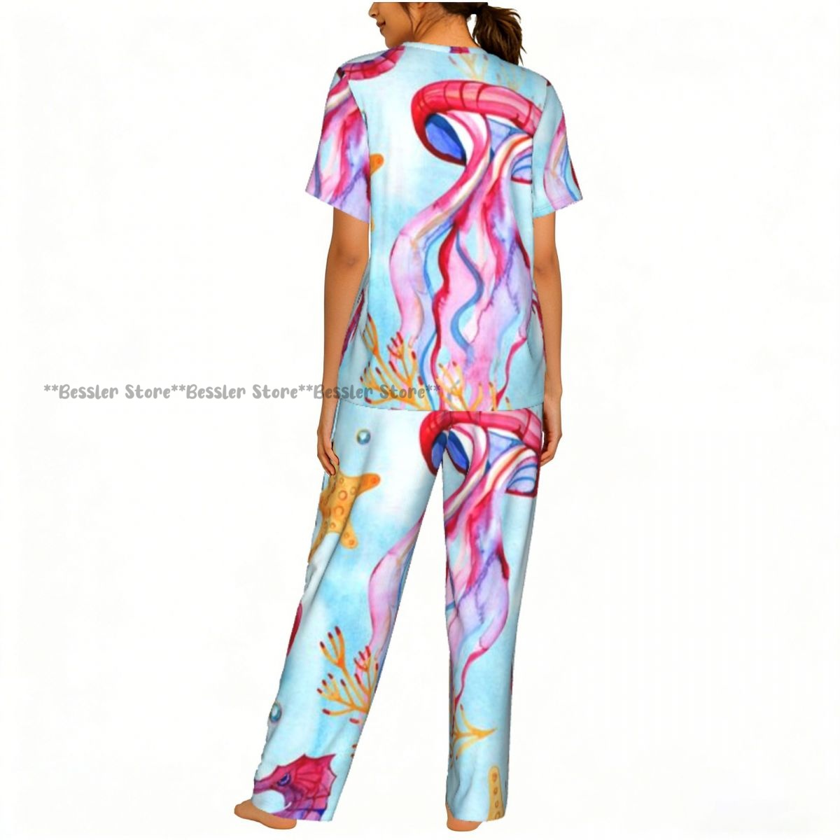 Women's 2-piece set Tropical A - Aquarium Fish Exotic review and price