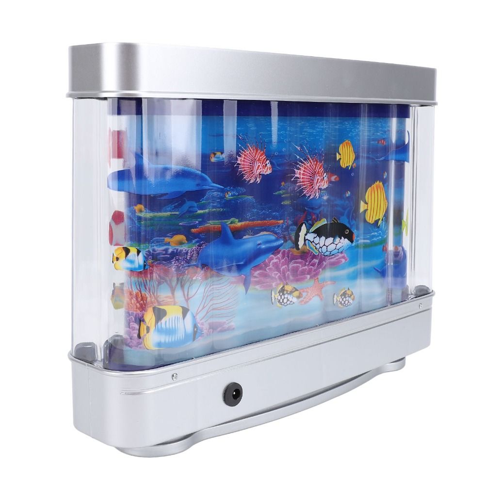 ​Relaxing​ LED Fake Fish Tank  - Aquarium Fish Exotic review and price