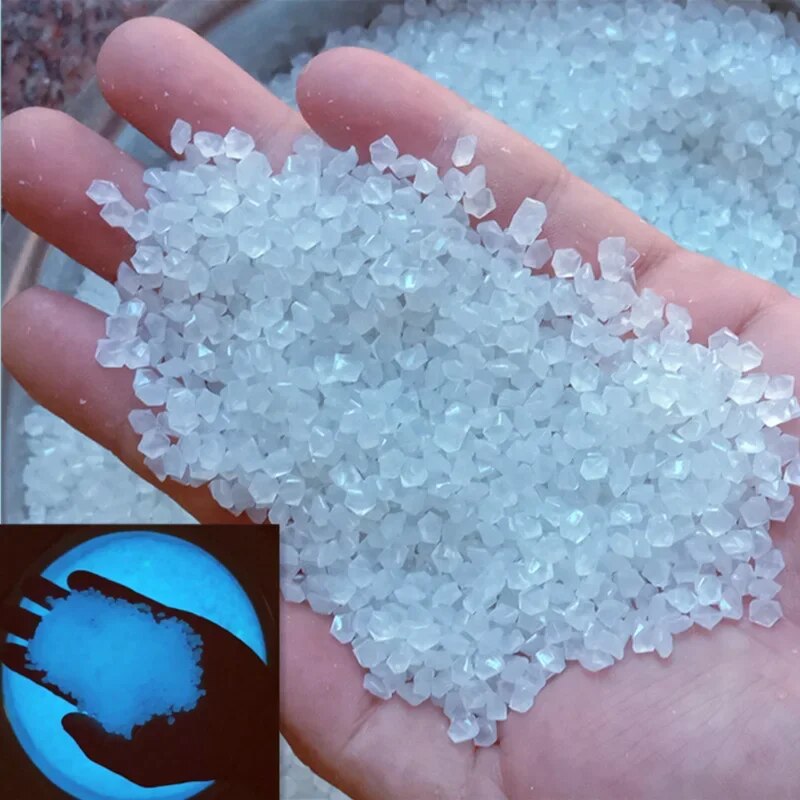 1000pcs 3-5mm Luminous Sand Gl - Aquarium Fish Home review and price