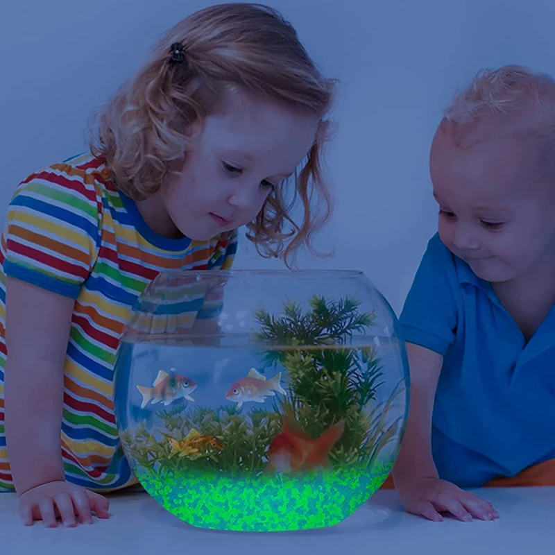 1000pcs 3-5mm Luminous Sand Gl - Aquarium Fish Home review and price