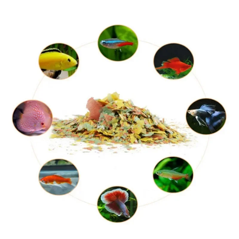 Fish Food Coloring and Brighte - Fish Food Flake review and price
