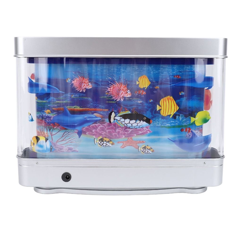 Decorative LED Fake Fish Tank  - Aquarium Fish Exotic review and price