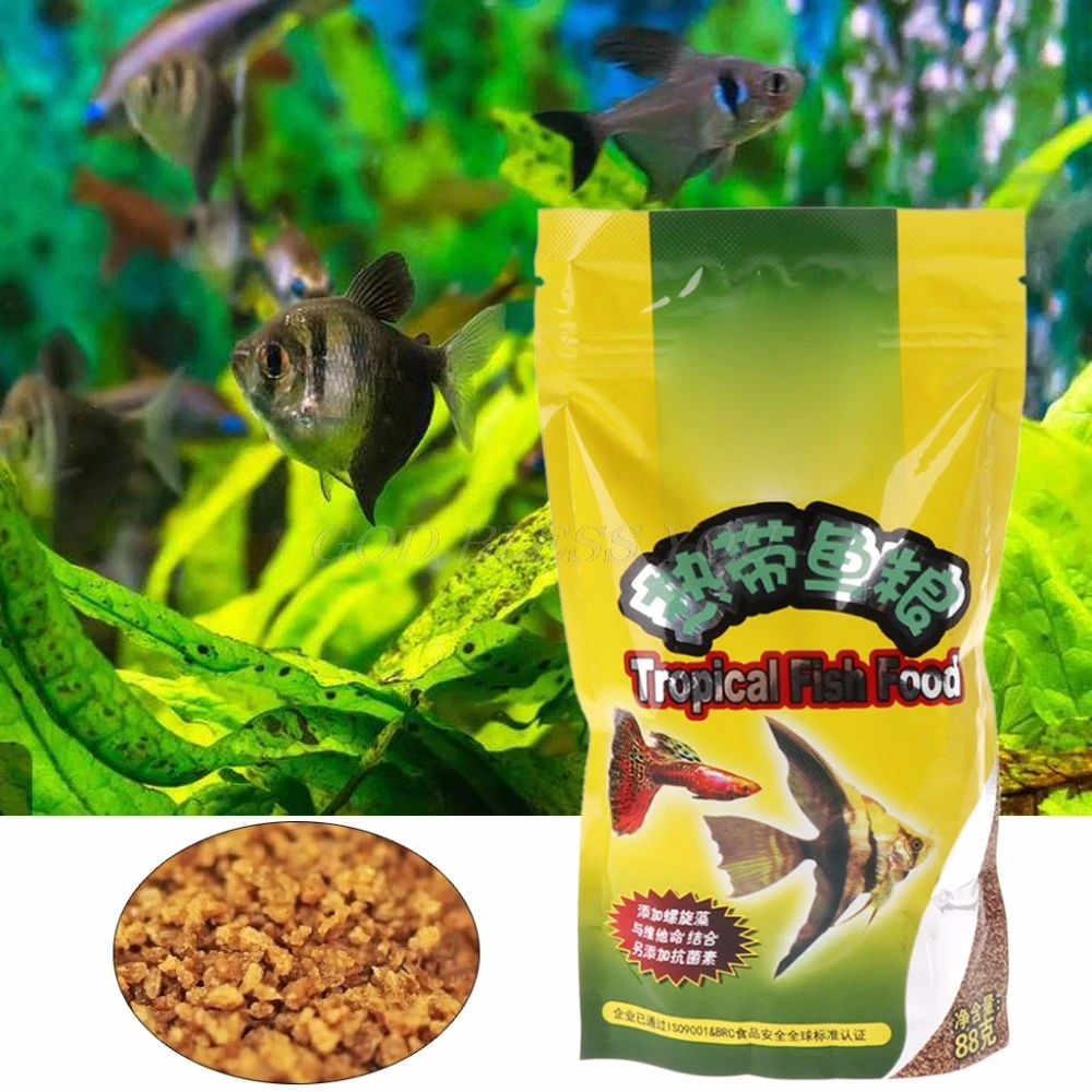 Aquarium Tank Tropical Fish Fo - Fish Food Flake review and price