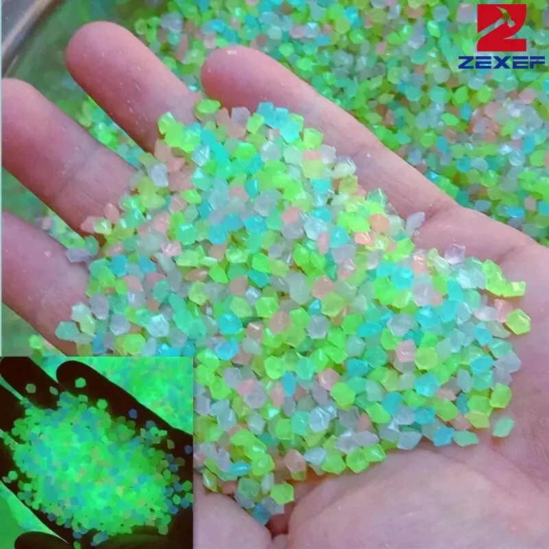 1000pcs 3-5mm Luminous Sand Gl - Aquarium Fish Home review and price