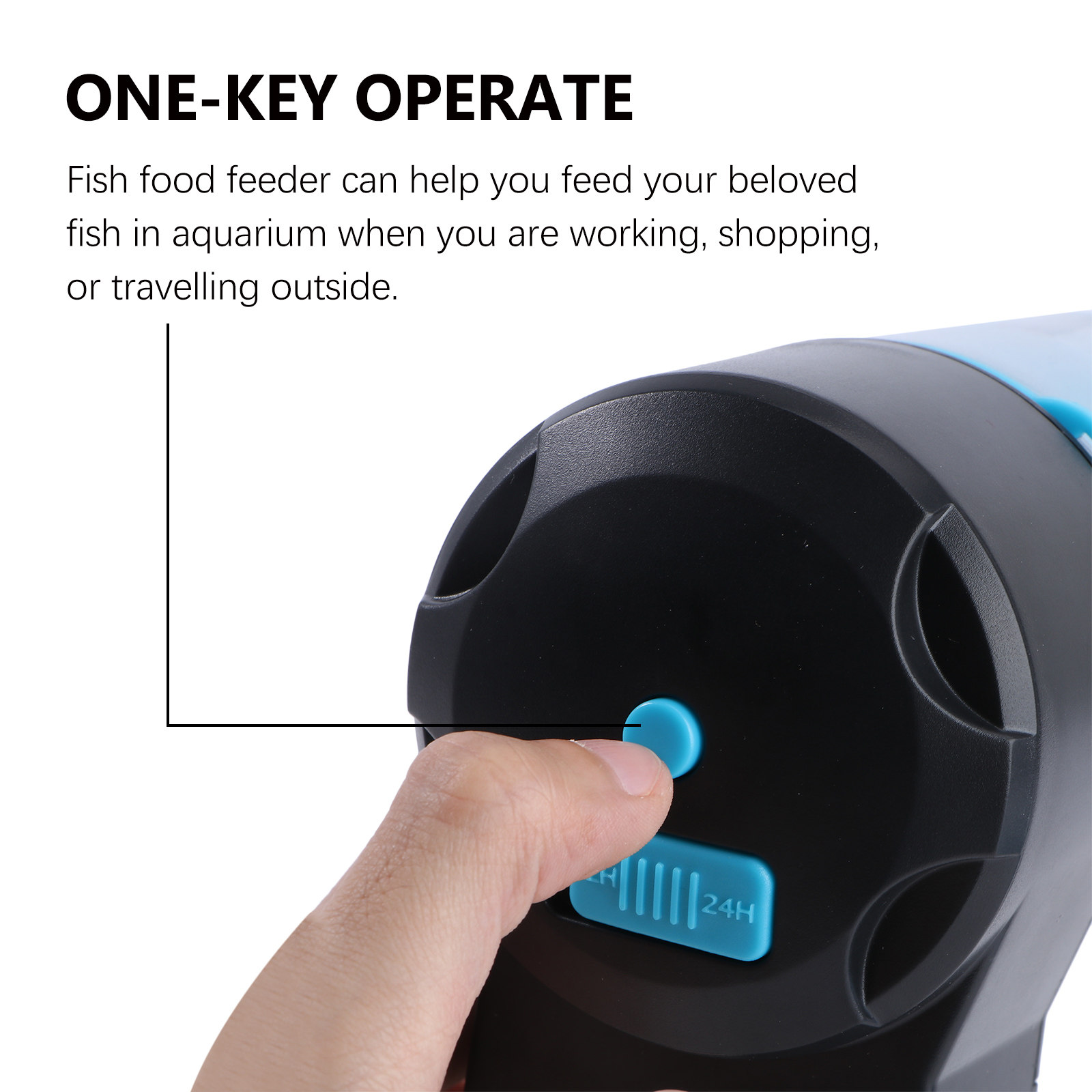 Fish Food Feeder Automatic Aqu - Fish Food Flake review and price
