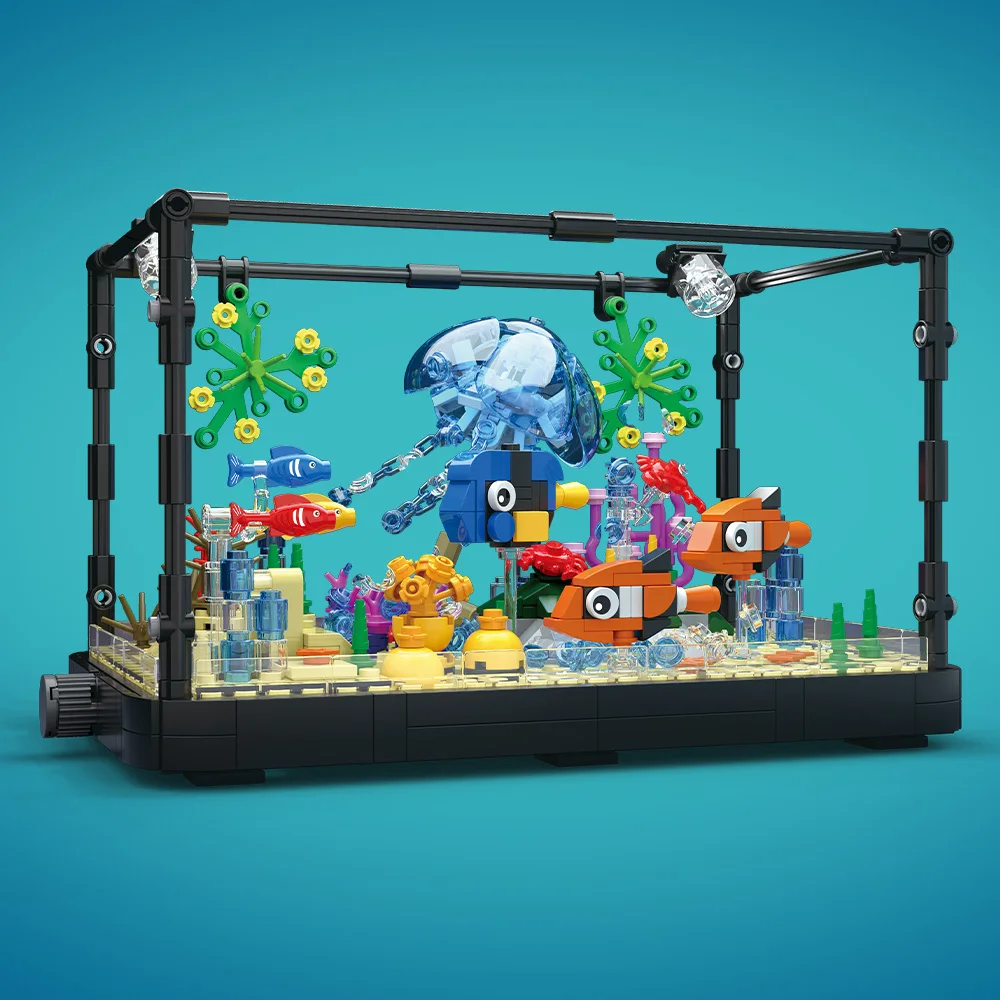 Fish Tank Building Block Set w - Aquarium Fish Home review and price