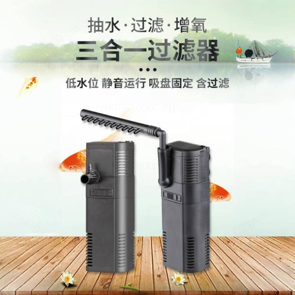 3 In 1 Multi-function Submersi - Fish Tank Filter review and price