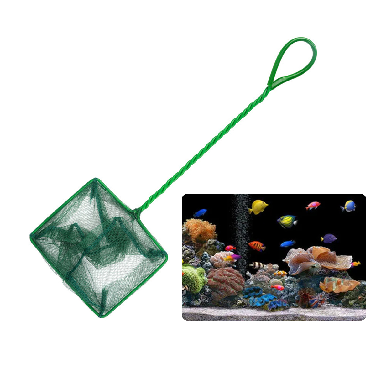 3~10 Inch Portable Nylon Green - Aquarium Fish Net review and price