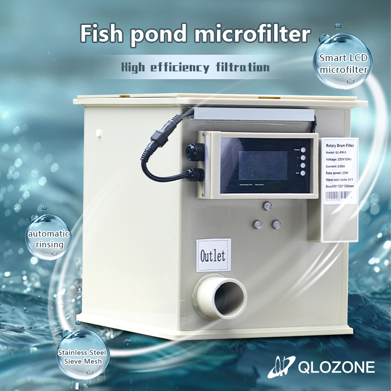 New Design Mini Rotary Drum Fi - Fish Tank Filter review and price