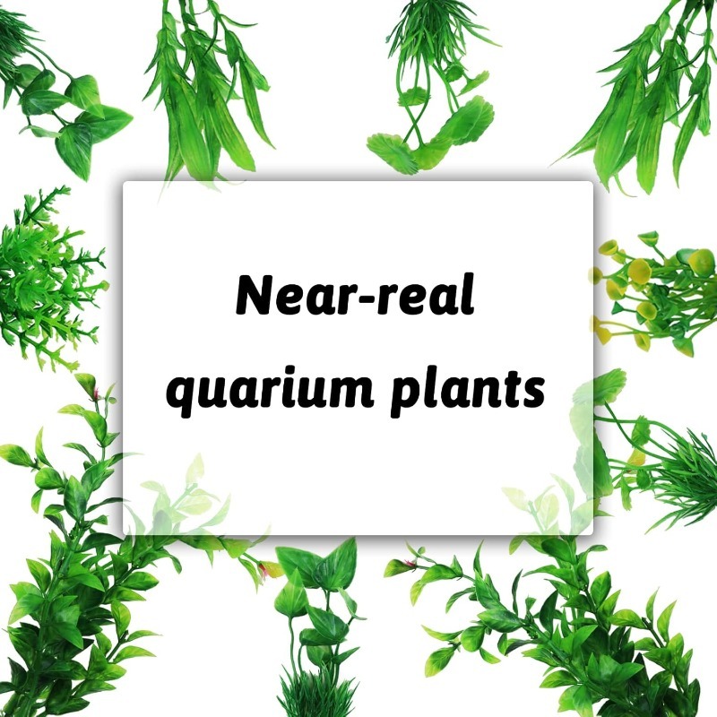 10/20Pcs Artificial Aquarium P - Aquarium Fish Home review and price